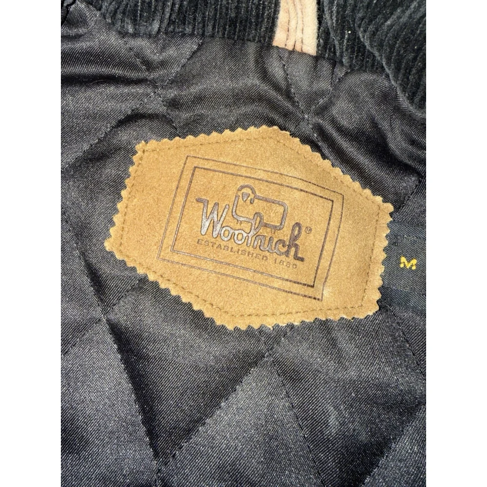 Woolrich Wool Aztec Vest Blanket Red‎ Insulated Snap Front Men’s Medium USA